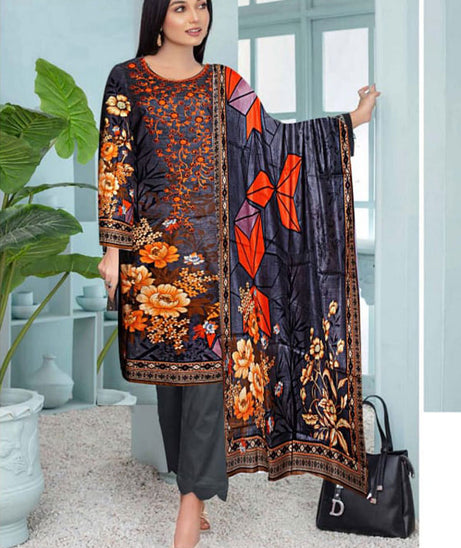 Qaswa Digital Emb Lawn`23 D#01