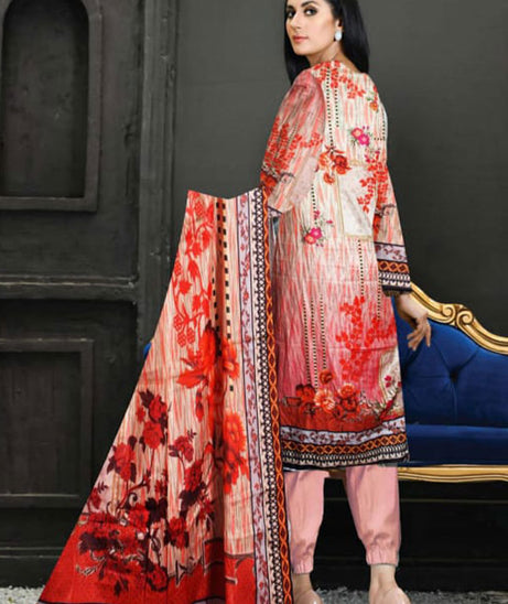 Qaswa Digital Emb Lawn`23 D#10