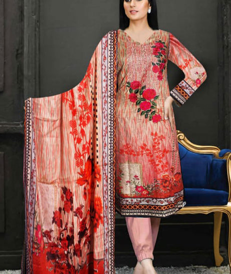 Qaswa Digital Emb Lawn`23 D#10