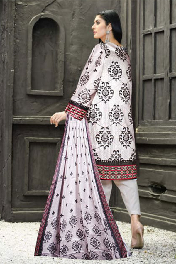 Qaswa Digital Emb Lawn`23 D#02
