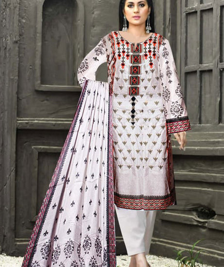 Qaswa Digital Emb Lawn`23 D#02