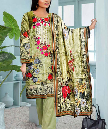 Qaswa Digital Emb Lawn`23 D#05