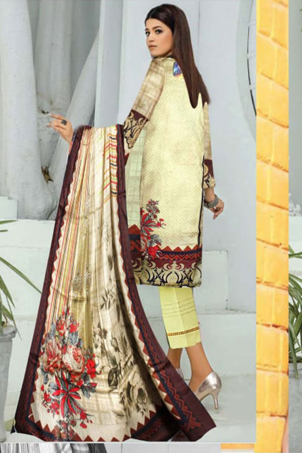 Qaswa Digital Emb Lawn`23 D#09
