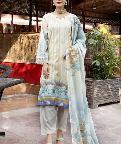 RA Aafreen C/Kari Emb Lawn`22 Vol-5 AF#30