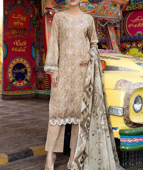 RA Aafreen C/Kari Emb Lawn`22 Vol-5 AF#31
