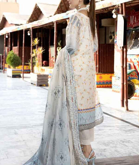 RA Aafreen C/Kari Emb Lawn`22 Vol-5 AF#34