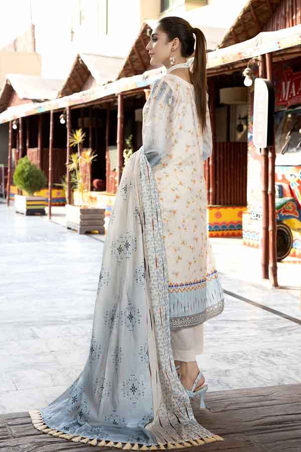 RA Aafreen C/Kari Emb Lawn`22 Vol-5 AF#34