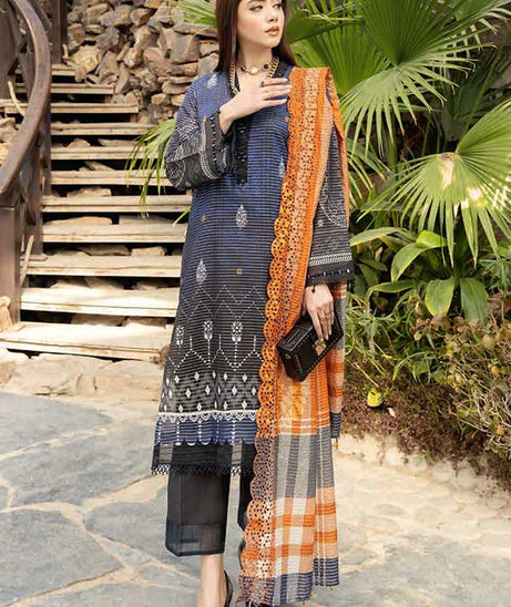 RA Aafreen Zari Lawn'23 Vol-02 AF#13