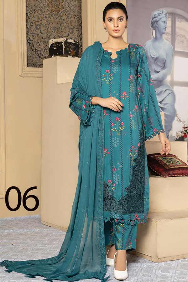 RA Aafreen Emb Viscose'22 D#6