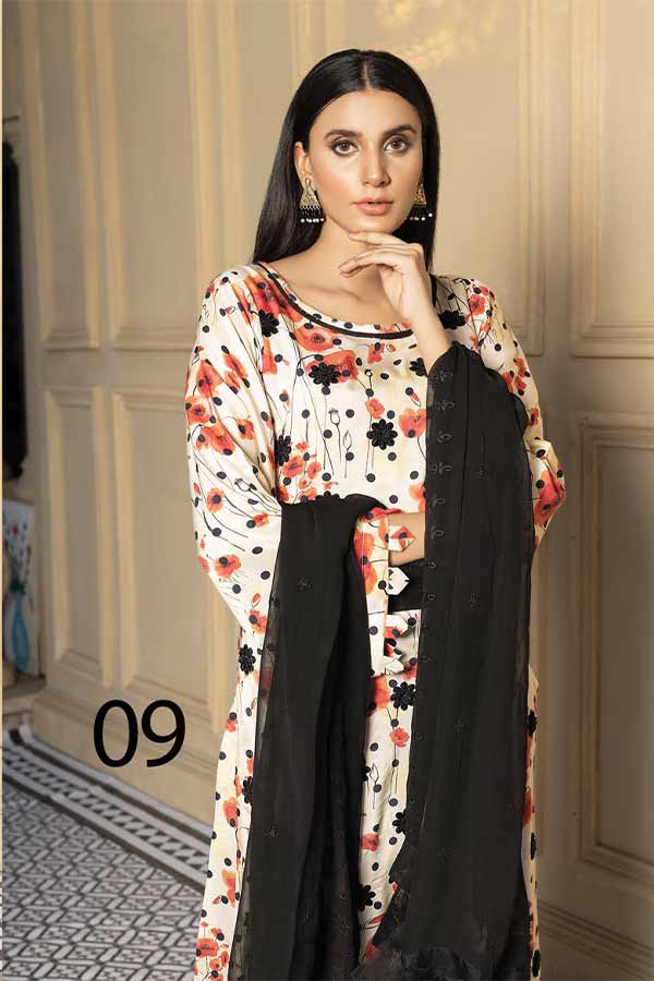 RA Aafreen Emb Viscose'22 D#9