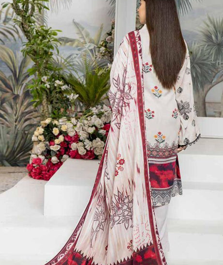 RA Aafreen Emb Slub Linen`22 D#5