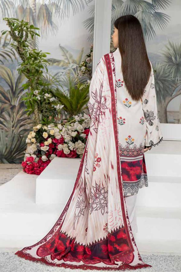 RA Aafreen Emb Slub Linen`22 D#5