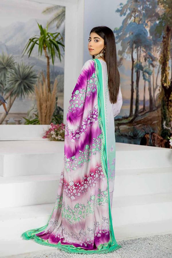 RA Aafreen Emb Slub Linen`22 D#6