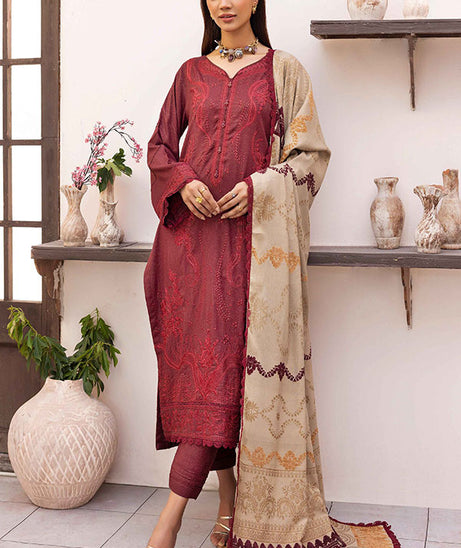 RA Dastaan Leather Peach`25 (Vol-2) DS#29