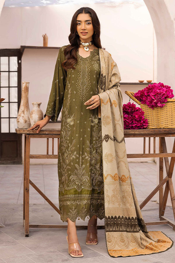 RA Dastaan Leather Peach`25 (Vol-2) DS#30