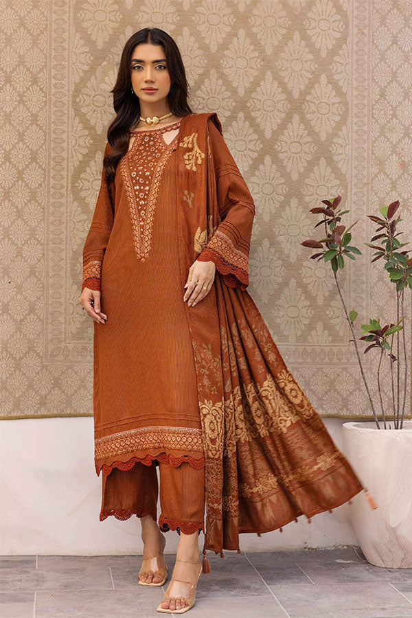 RA Dastaan Leather Peach`25 (Vol-2) DS#33