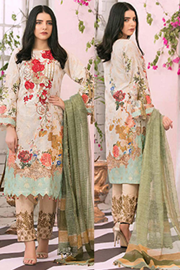RA Hussan-E-Jahan Emb Lawn`21 D#07