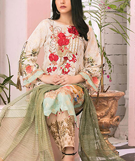 RA Hussan-E-Jahan Emb Lawn`21 D#07
