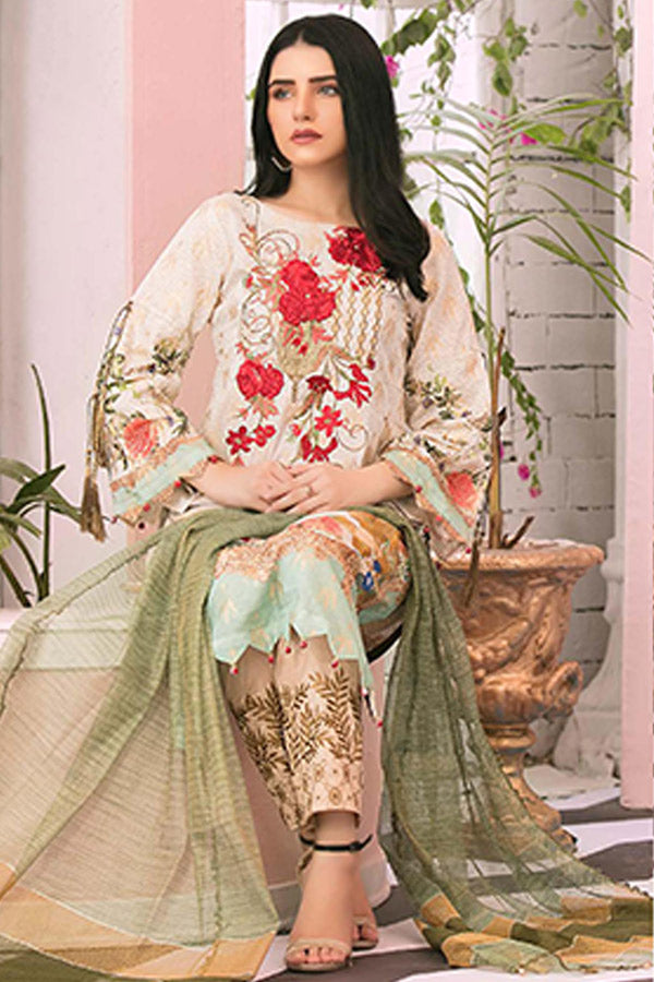 RA Hussan-E-Jahan Emb Lawn`21 D#07