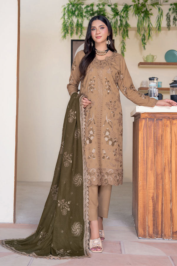 RA Junoon Emb Peach`26 D#6