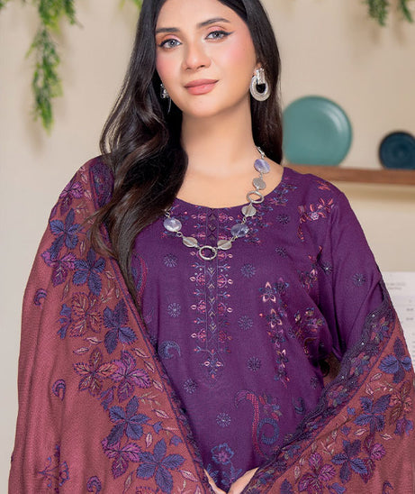 RA Junoon Emb Peach`26 D#7