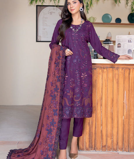 RA Junoon Emb Peach`26 D#7