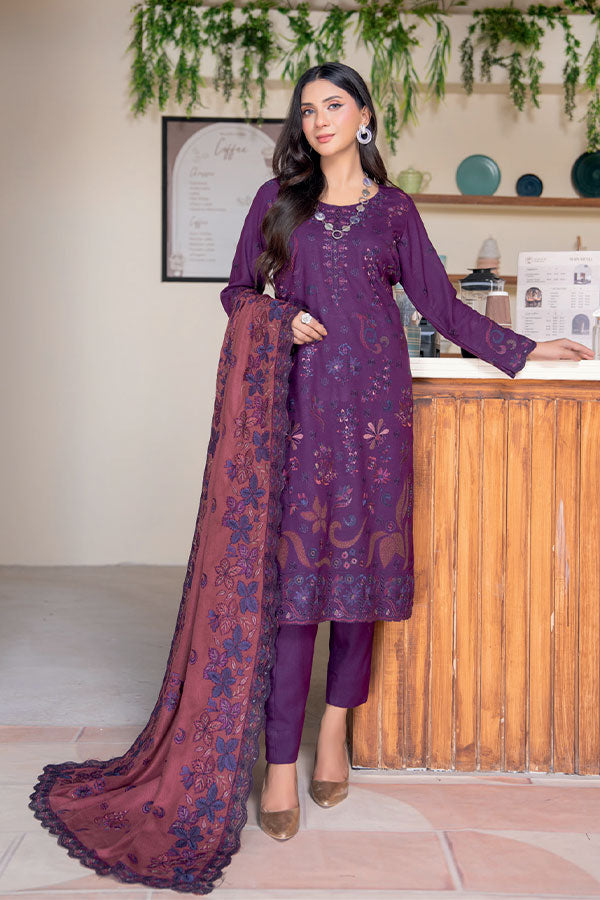 RA Junoon Emb Peach`26 D#7