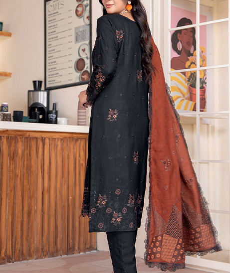 RA Junoon Emb Peach`26 D#8