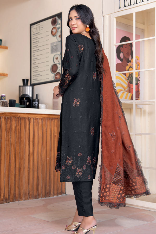 RA Junoon Emb Peach`26 D#8