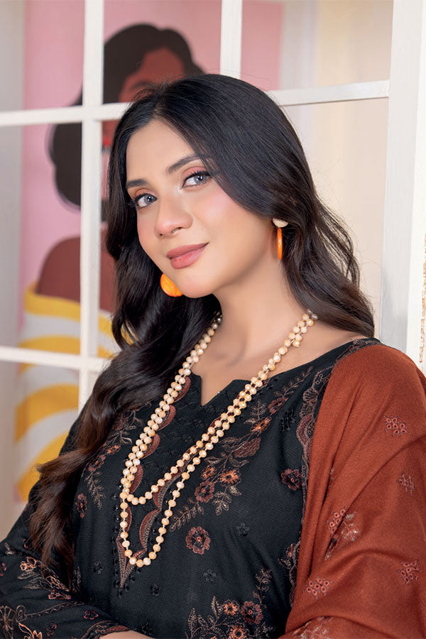 RA Junoon Emb Peach`26 D#8