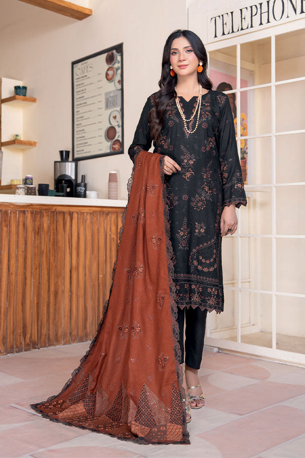 RA Junoon Emb Peach`26 D#8