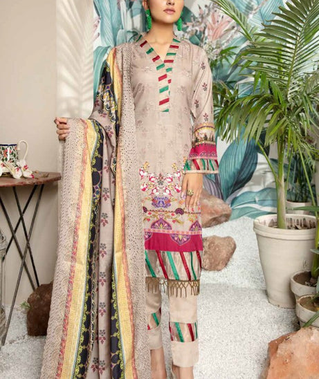 RA Mahee`s Emb Slub Linen`21 D#06