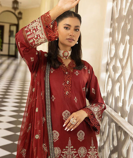 RA Mahee's Elegant Emb Lawn'24 D#2