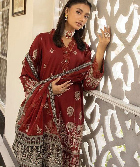 RA Mahee's Elegant Emb Lawn'24 D#2