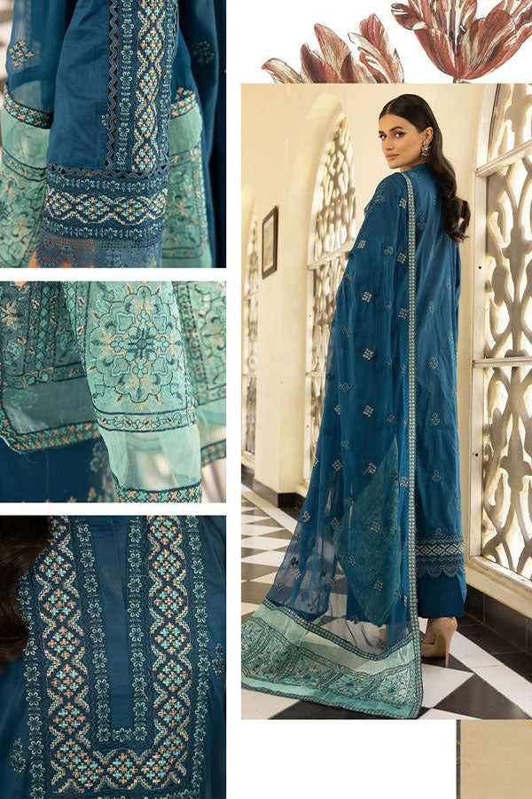 RA Mahee's Elegant Emb Lawn'24 D#3