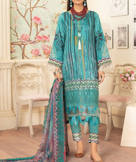 RA Mahee's Emb Viscose`23 D#02 Vol-01