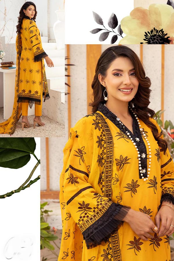 RA Mahees Nazakat Lawn`24 D#03