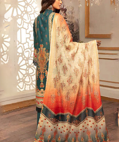 RA Mahee's S/Chikankari Lawn'22 Vol-16 D#4