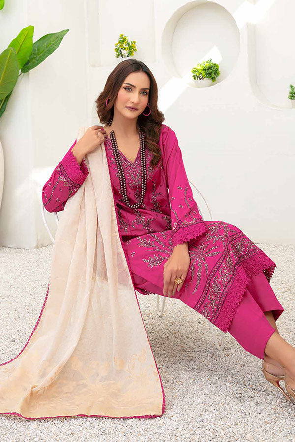 RA Tabeer Premium Emb Lawn'24 D#4
