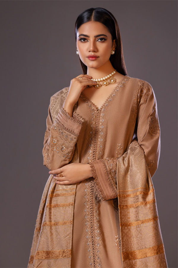 RA Tehzeeb Emb L/Peach'24 Vol-2 TL#225