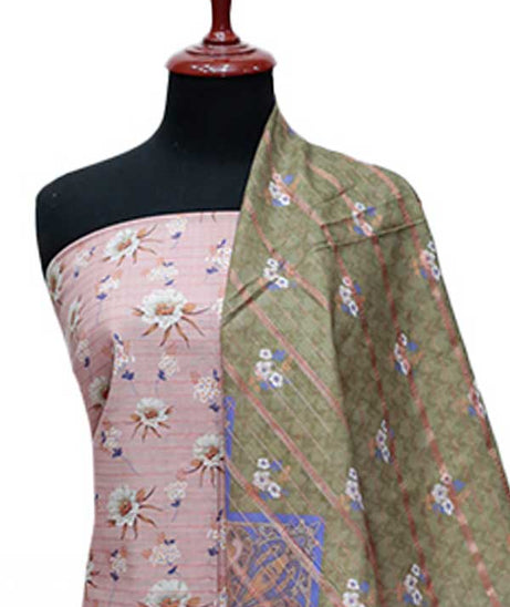 BA Zari Print Khaddar`24 D#01 LT-Pink