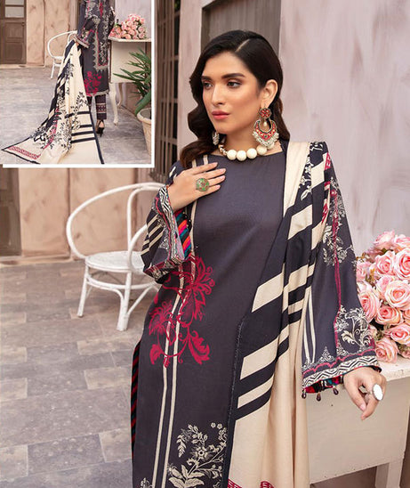 RA Zarki`s Printed Khaddar`21 D#10