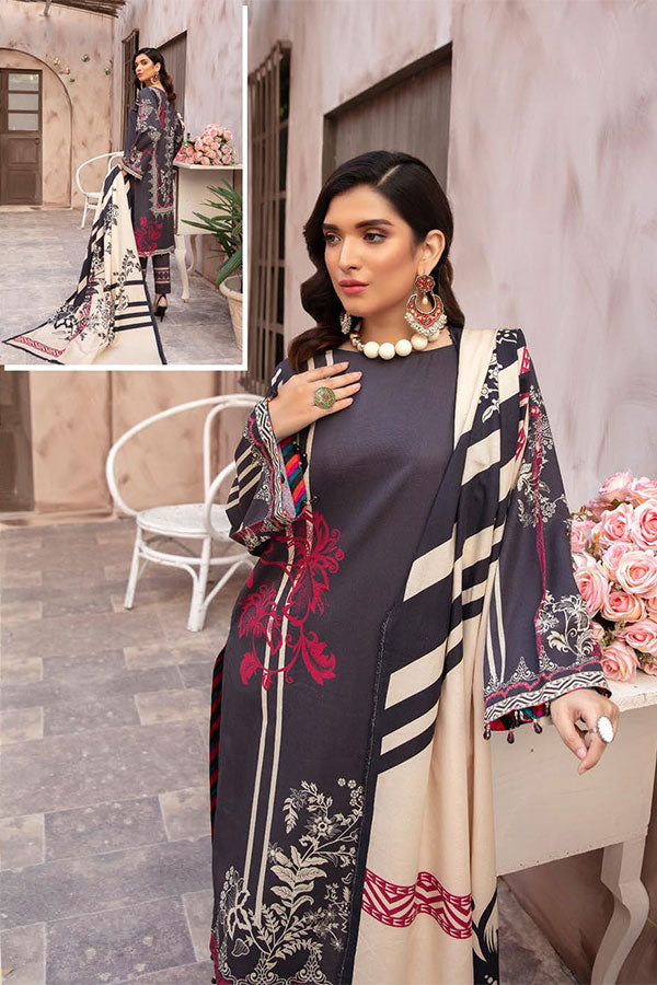 RA Zarki`s Printed Khaddar`21 D#10