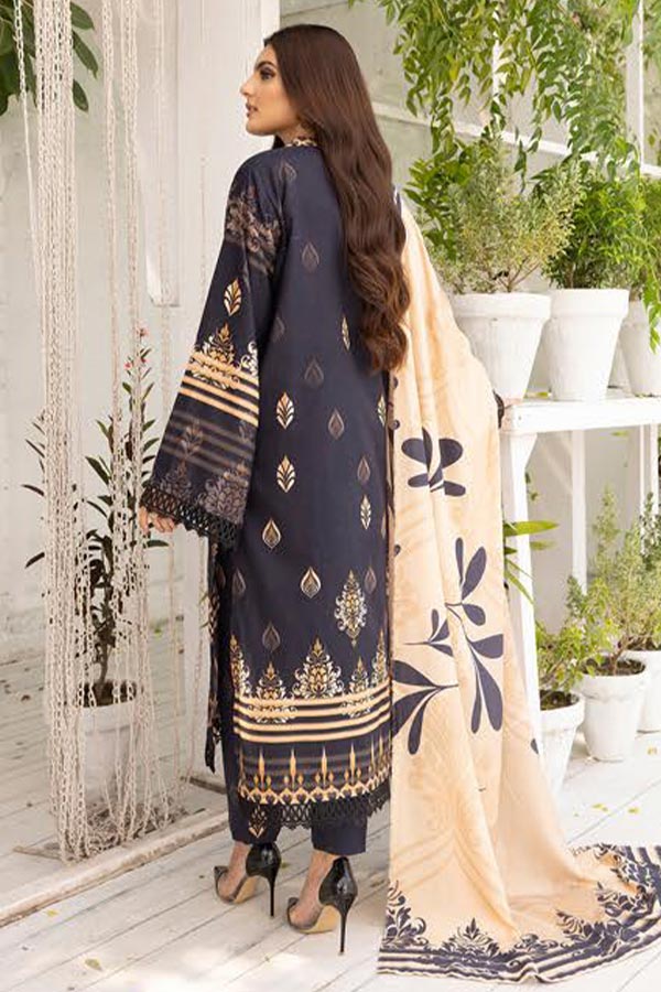 RA Zarki`s Print Khaddar`24 ZK#01