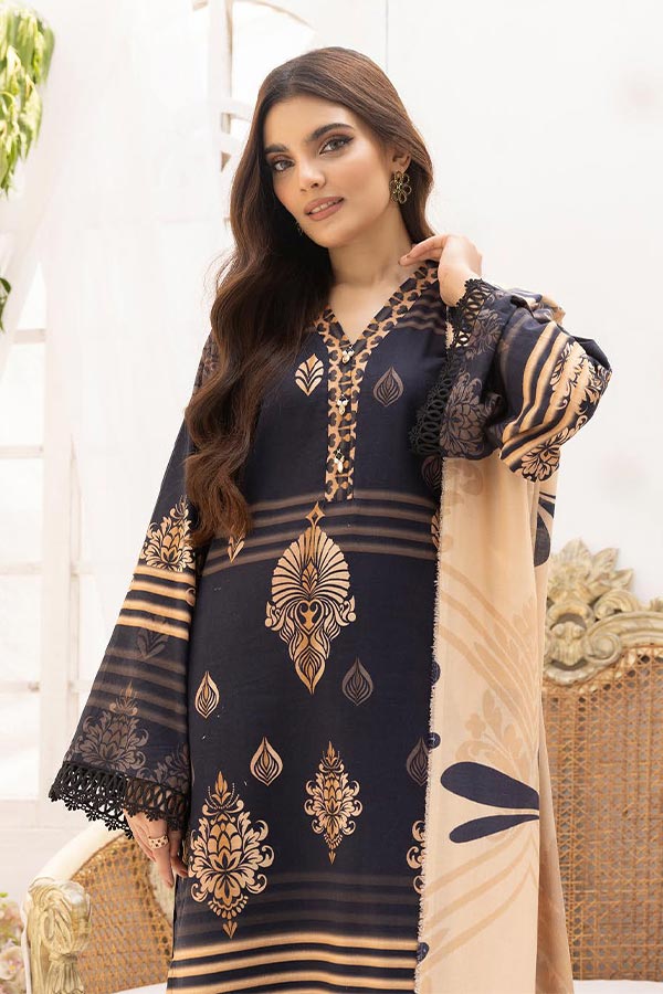 RA Zarki`s Print Khaddar`24 ZK#01