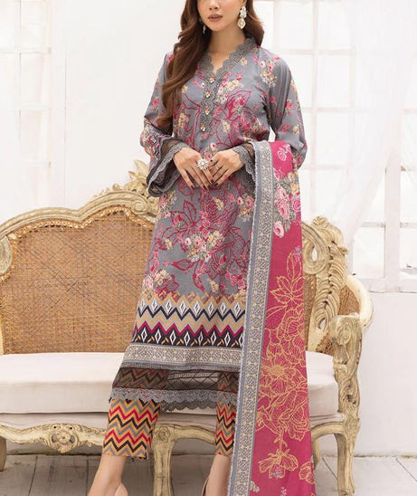 RA Zarki`s Print Khaddar`24 ZK#10
