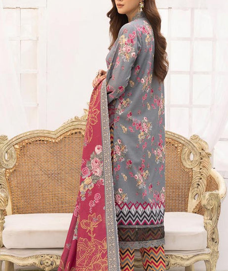 RA Zarki`s Print Khaddar`24 ZK#10