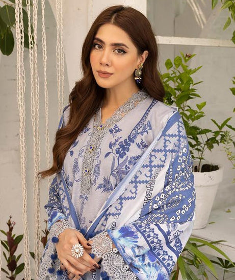 RA Zarki`s Print Khaddar`24 ZK#02