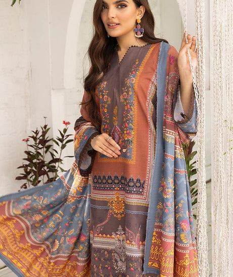 RA Zarki`s Print Khaddar`24 ZK#03