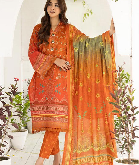 RA Zarki`s Print Khaddar`24 ZK#06